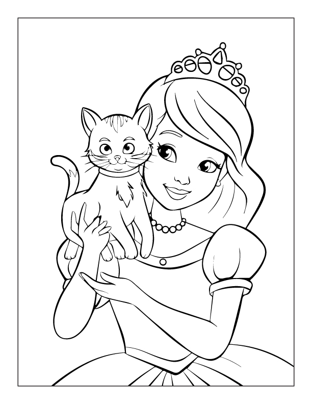 Princess Coloring Pages