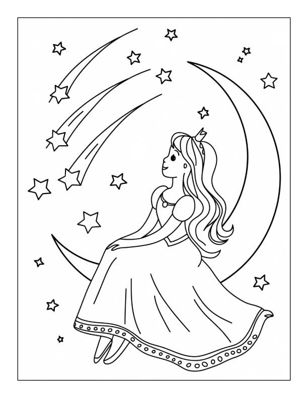 Princess Coloring Pages