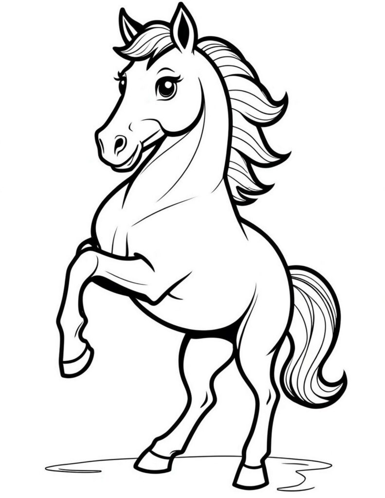 Horse Coloring Pages