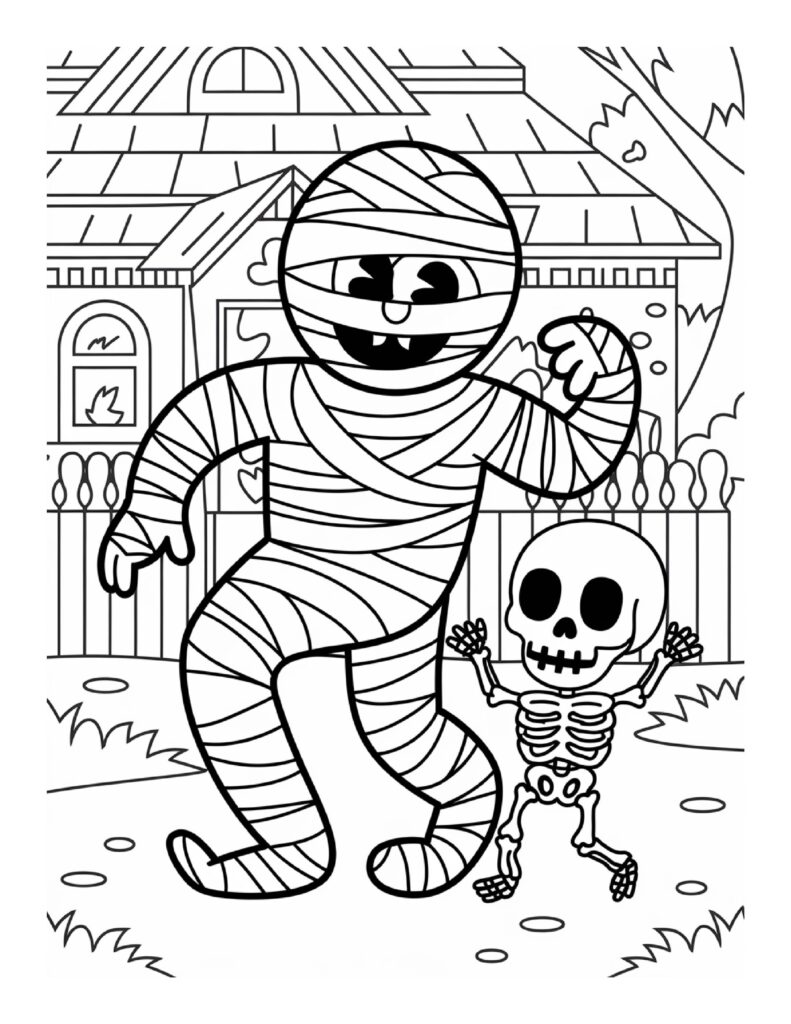 Halloween Coloring Pages