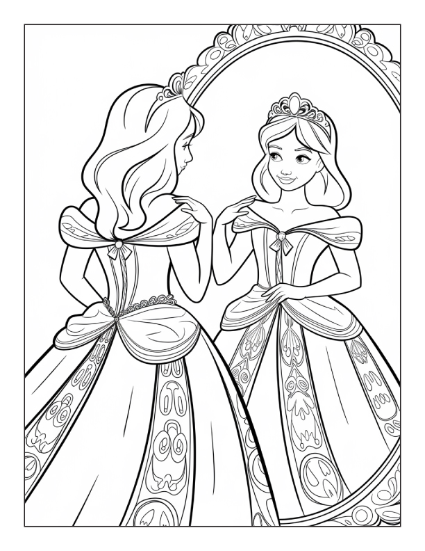 Princess Coloring Pages
