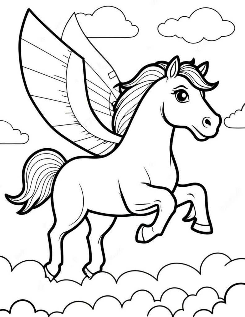 Horse Coloring Pages