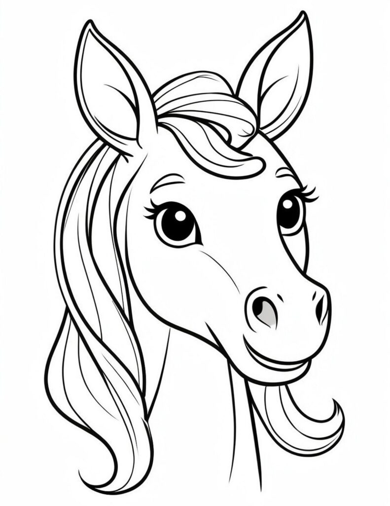 Horse Coloring Pages
