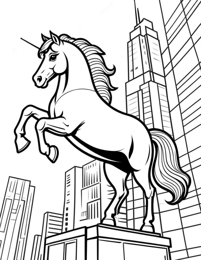 Horse Coloring Pages
