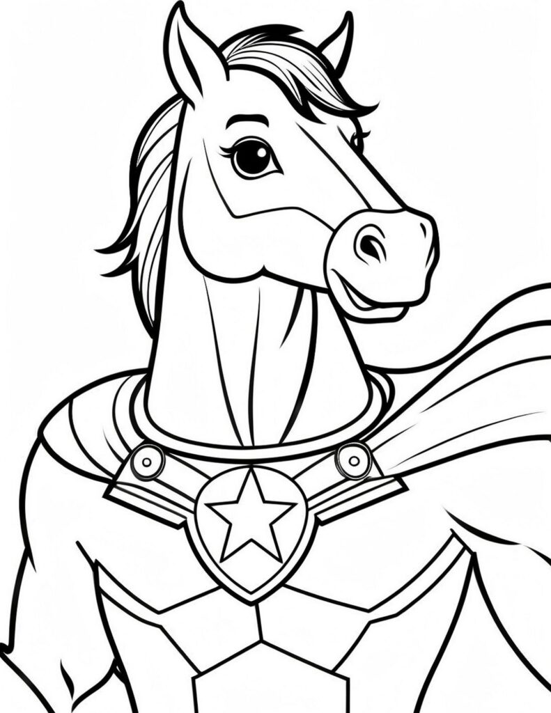 Horse Coloring Pages