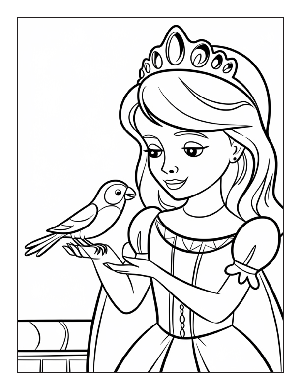 Princess Coloring Pages