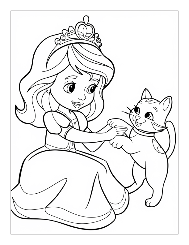 Princess Coloring Pages