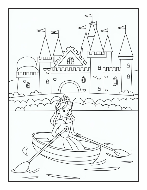Princess Coloring Pages