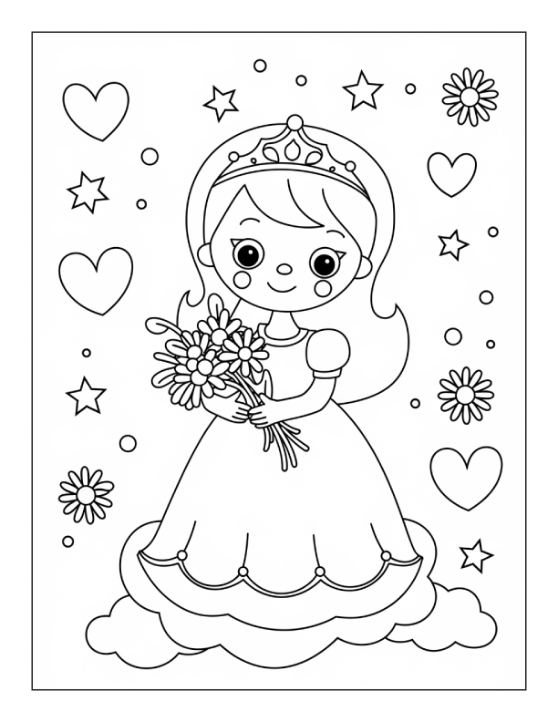 Princess Coloring Pages