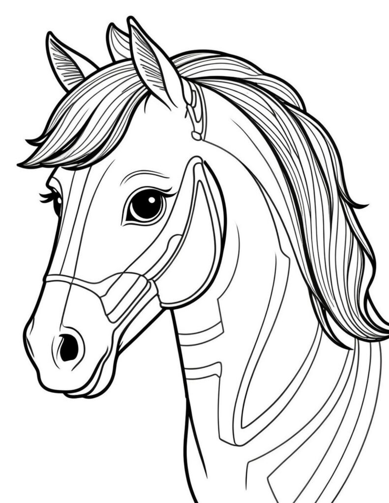 Horse Coloring Pages
