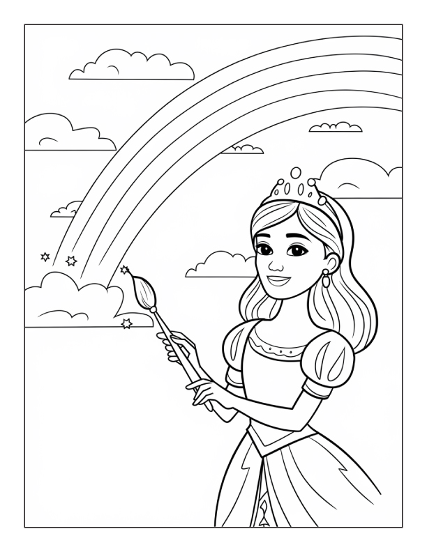 Princess Coloring Pages