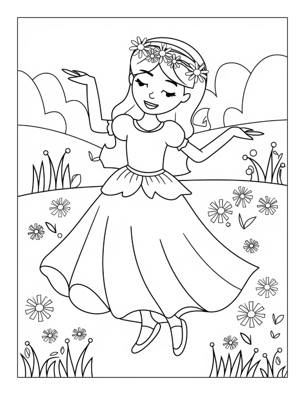 Princess Coloring Pages