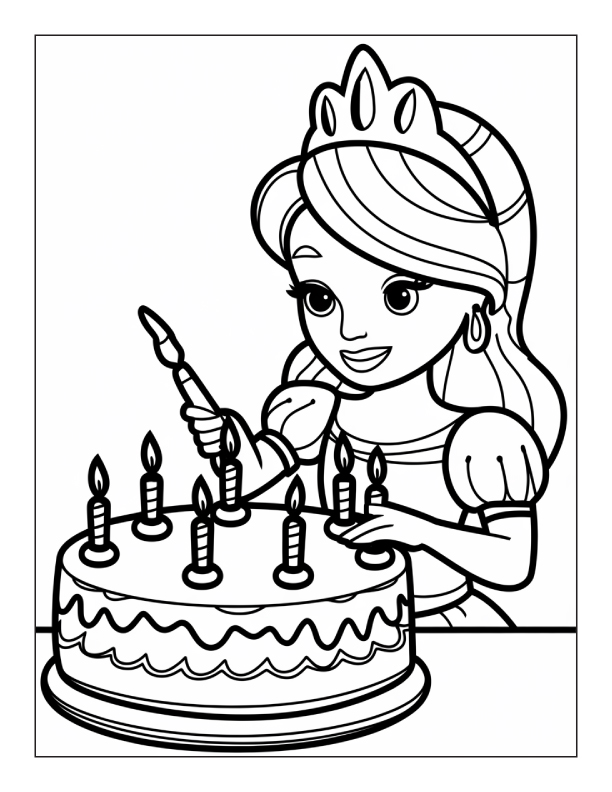 Princess Coloring Pages