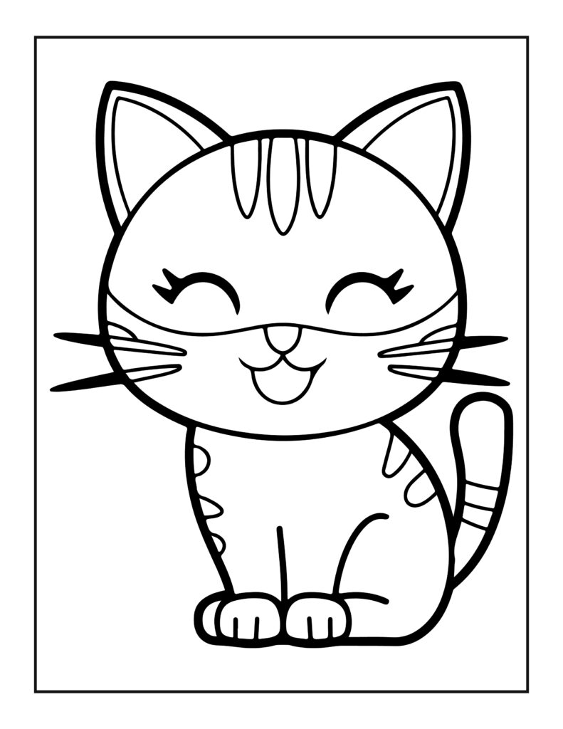 Cat Coloring Pages