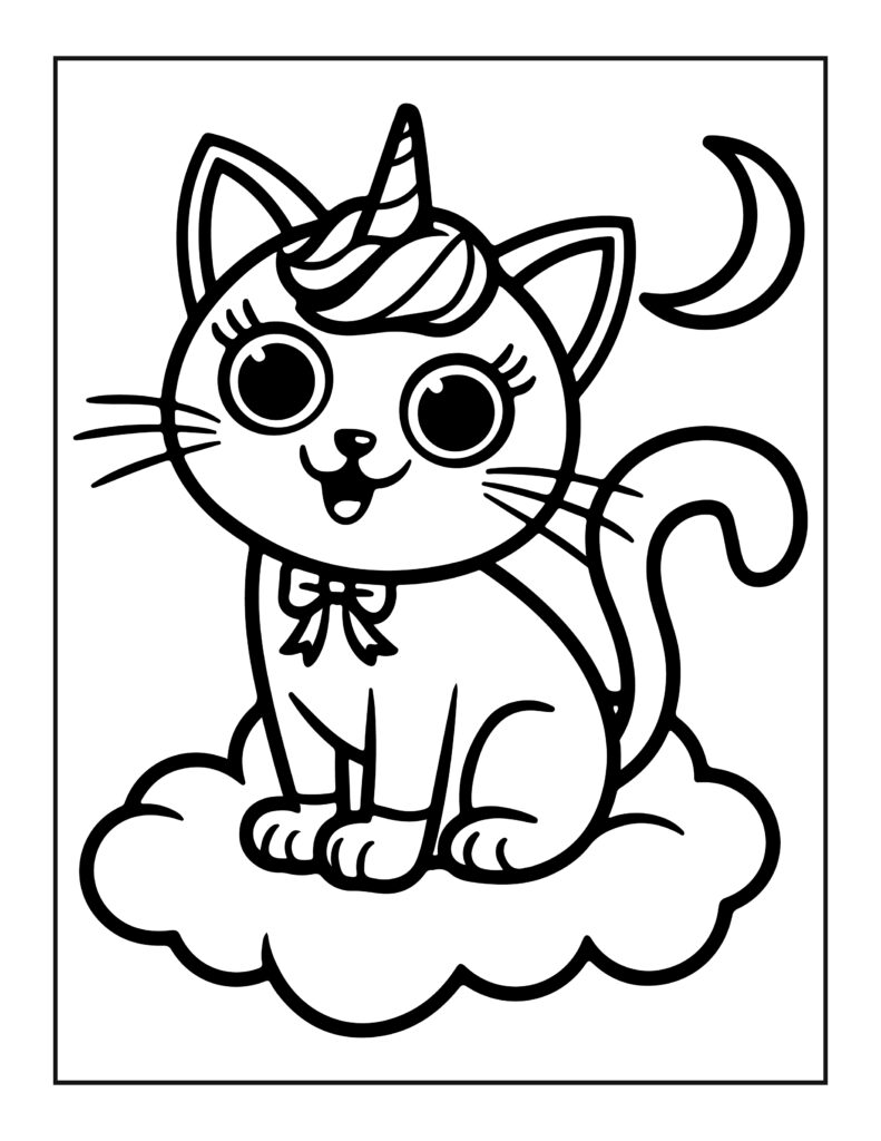 Cat Coloring Pages