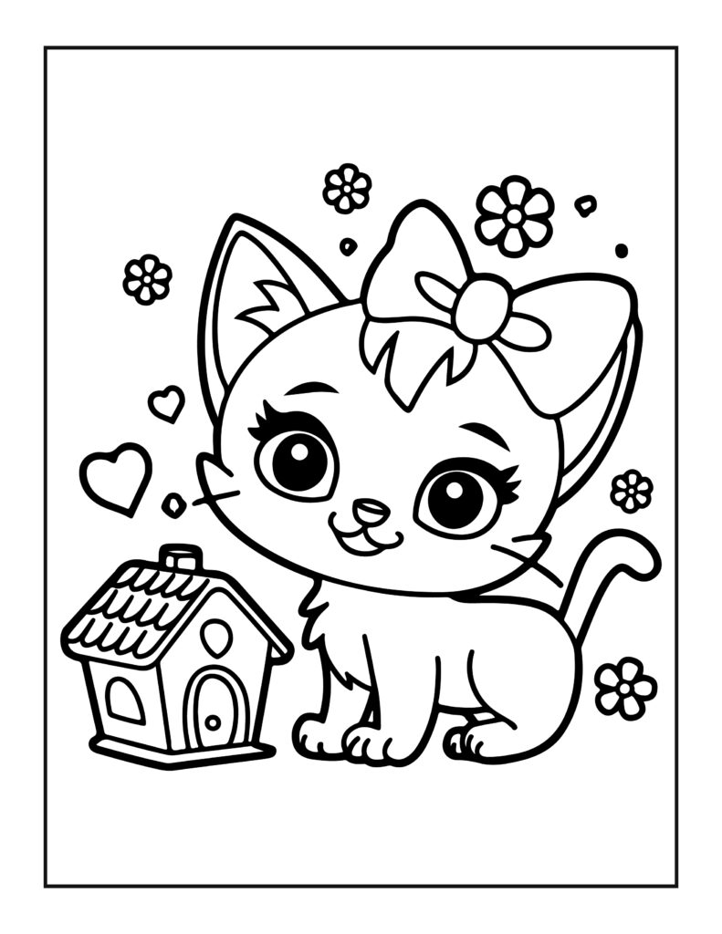 Cat Coloring Pages