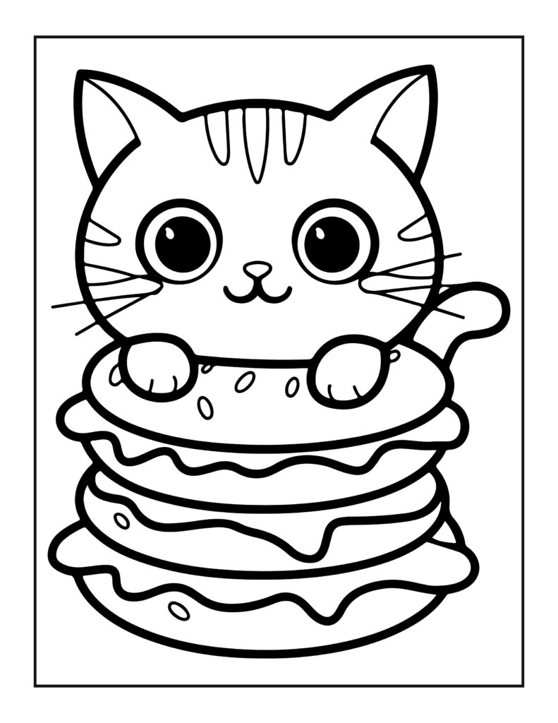 Cat Coloring Pages