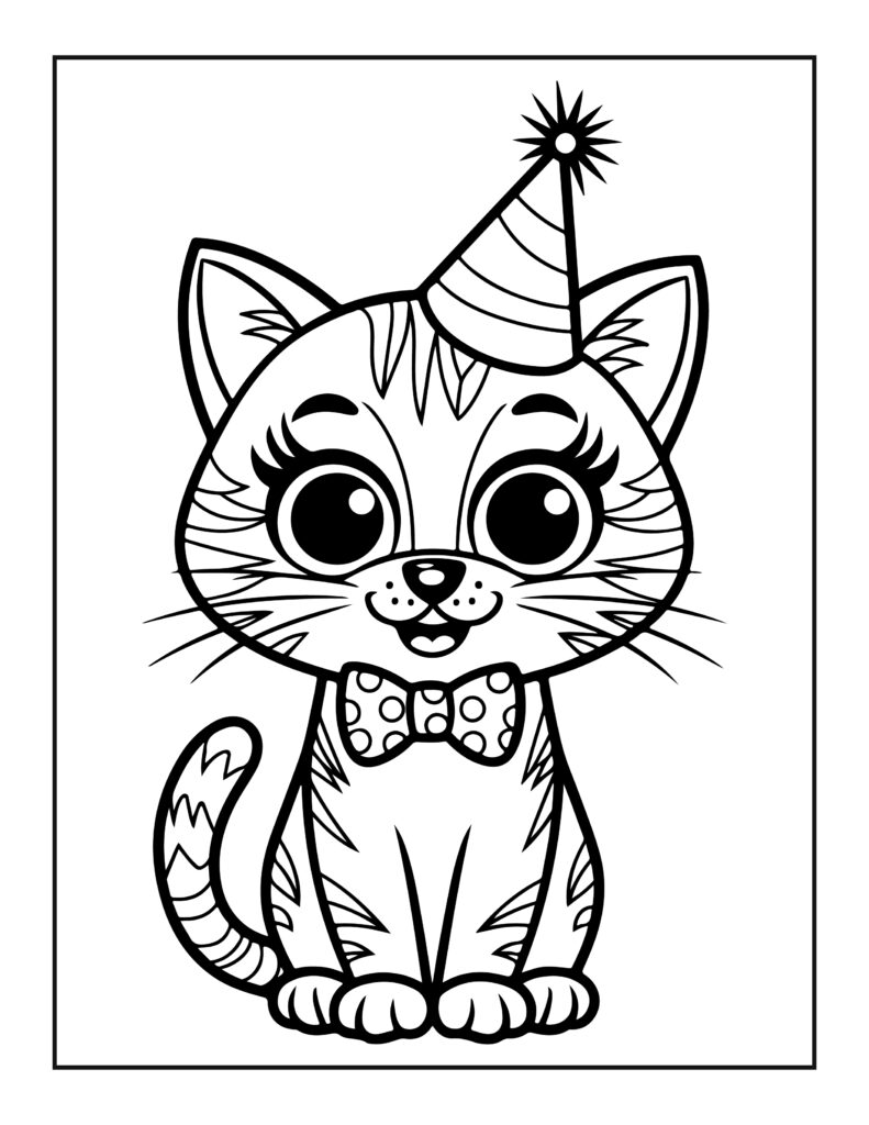 Cat Coloring Pages