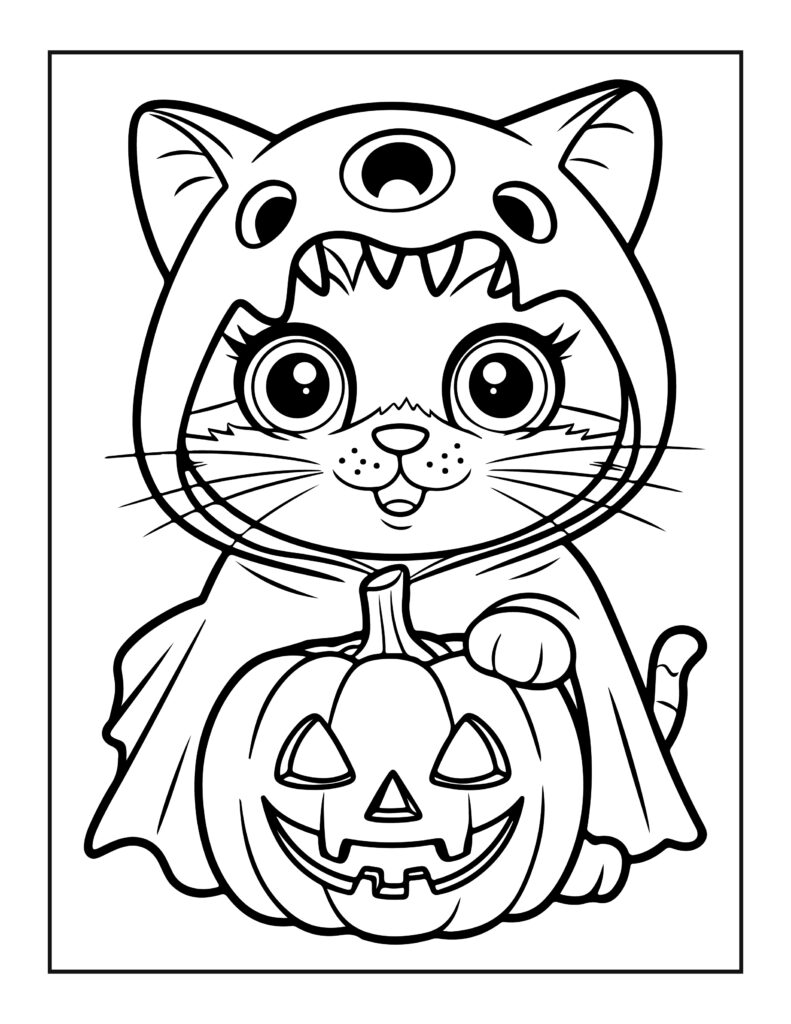 Cat Coloring Pages
