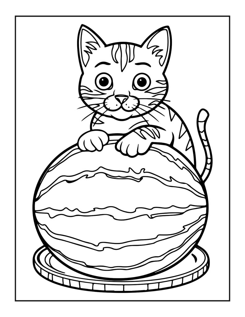 Cat Coloring Pages