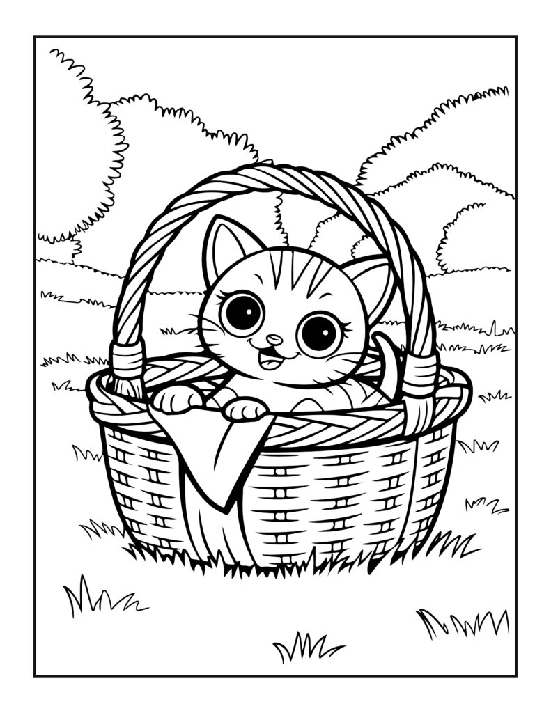 Cat Coloring Pages