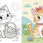 Cat Coloring Pages