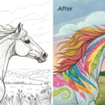 Horse Coloring Pages