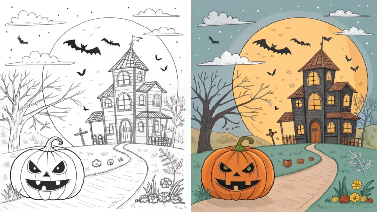 Halloween Coloring Pages Printable