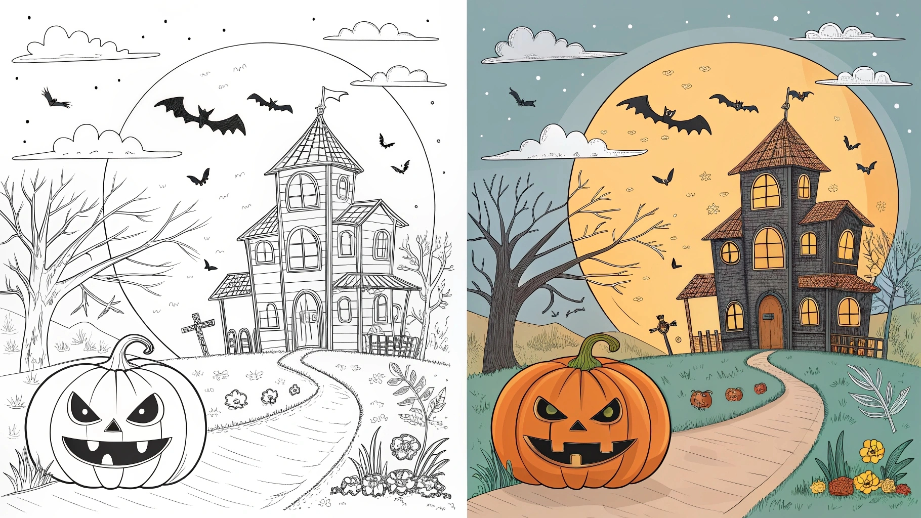 Halloween Coloring Pages Printable