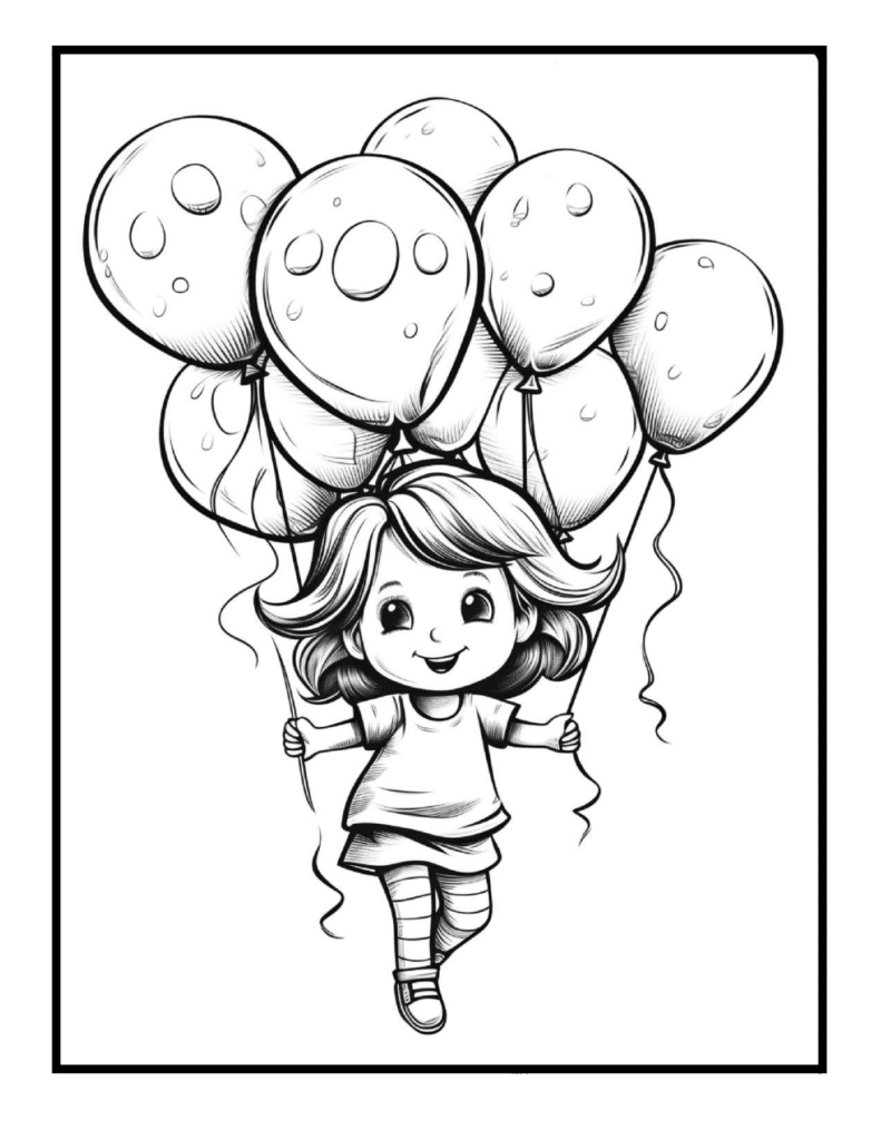Happy Birthday Coloring Pages