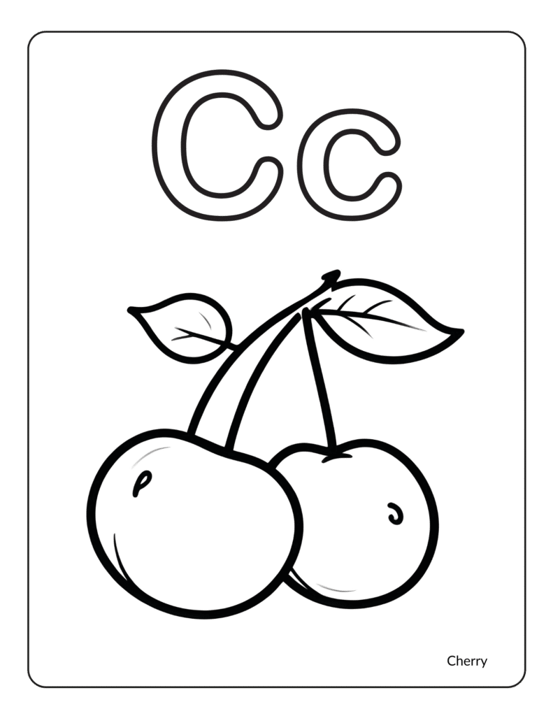 Fruit Coloring Pages
