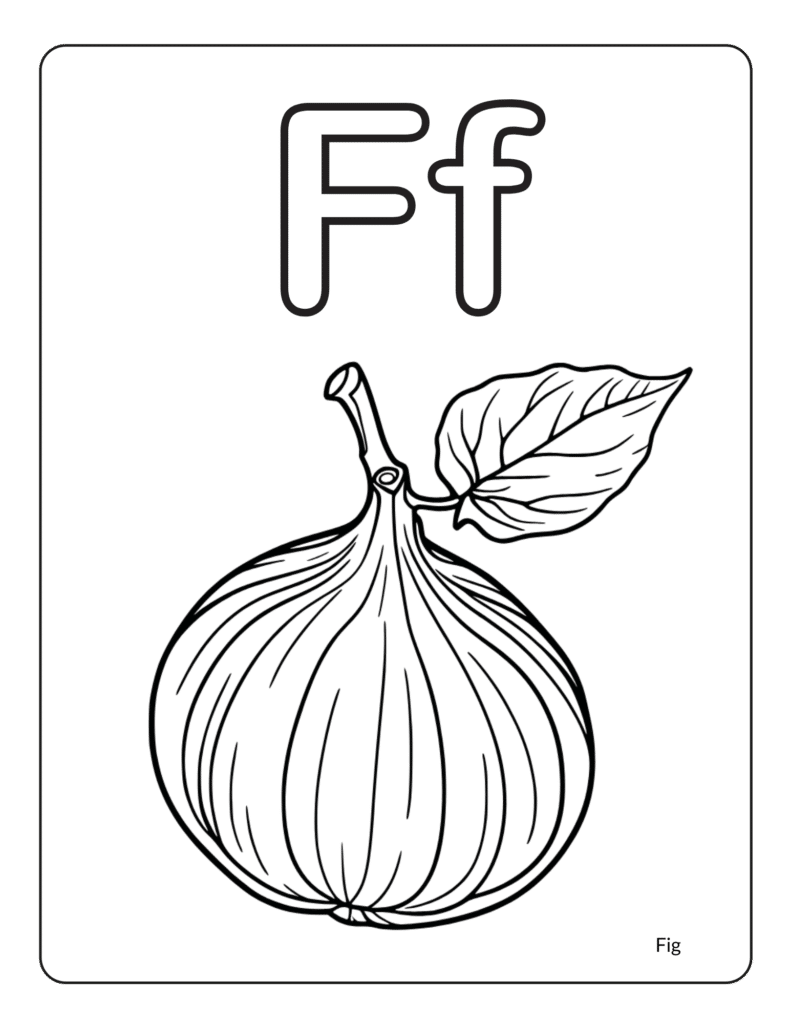 Fruit Coloring Pages