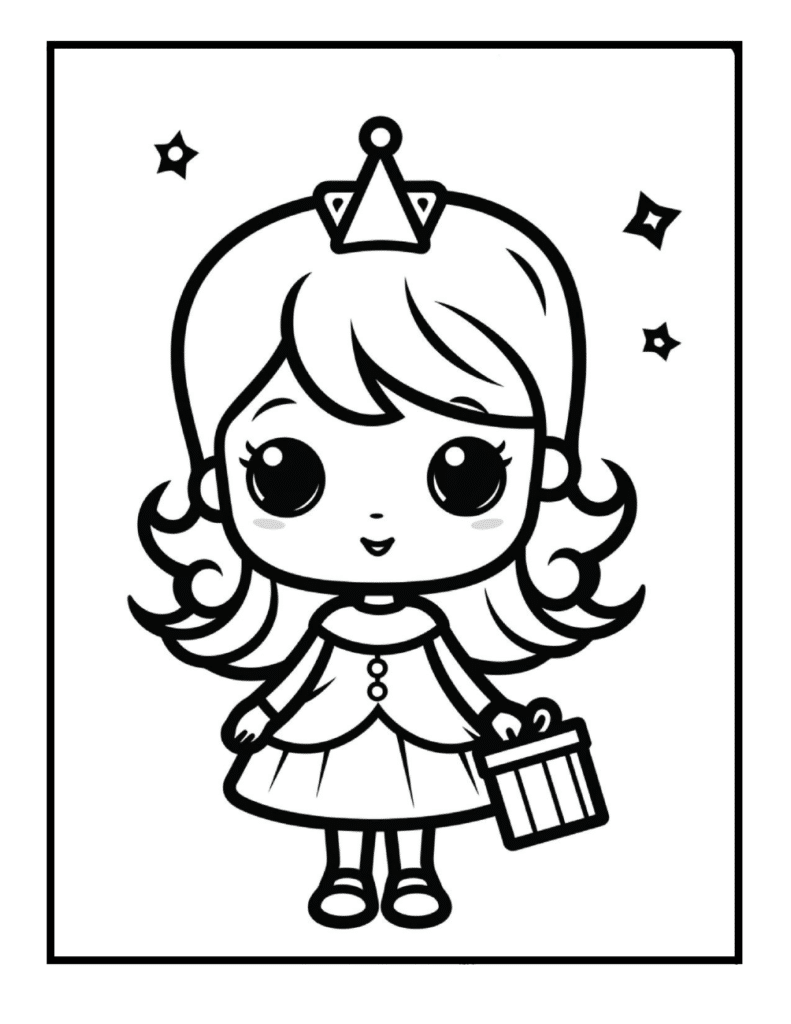 Happy Birthday Coloring Pages