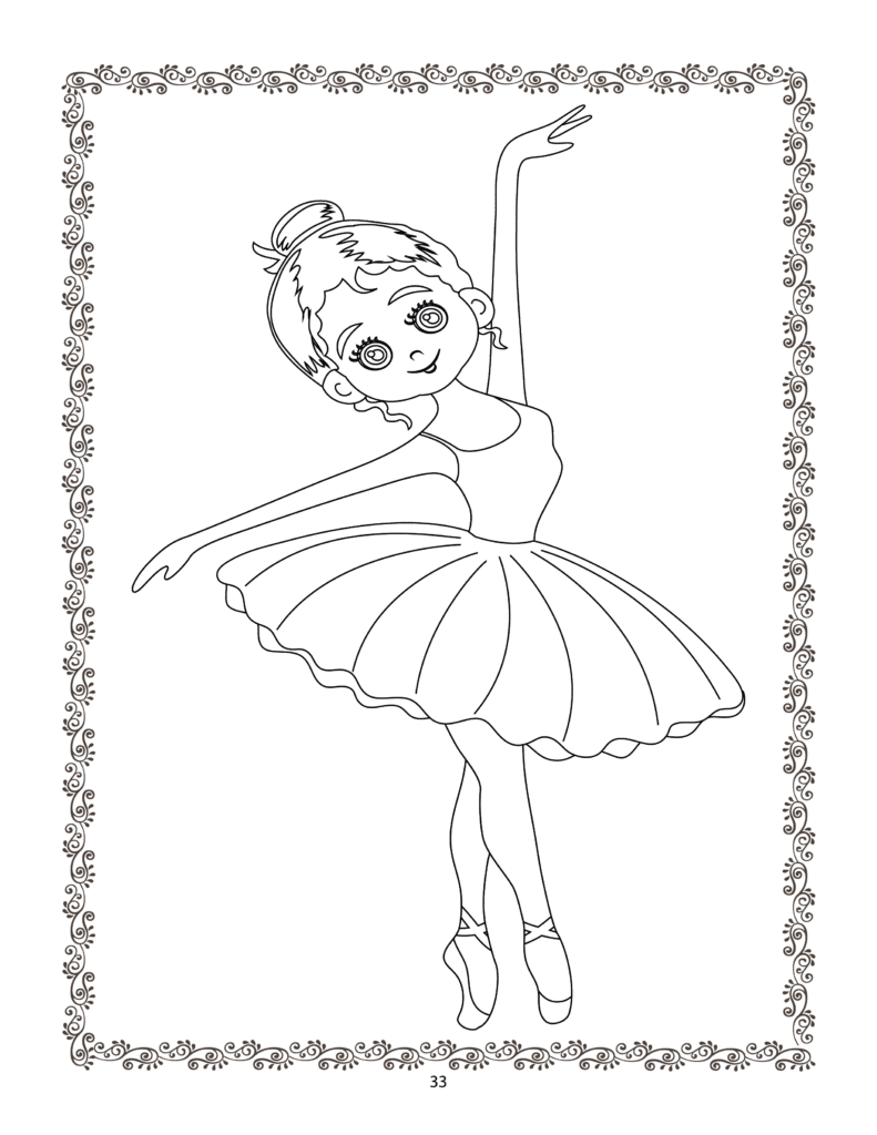 Ballerina Coloring Pages