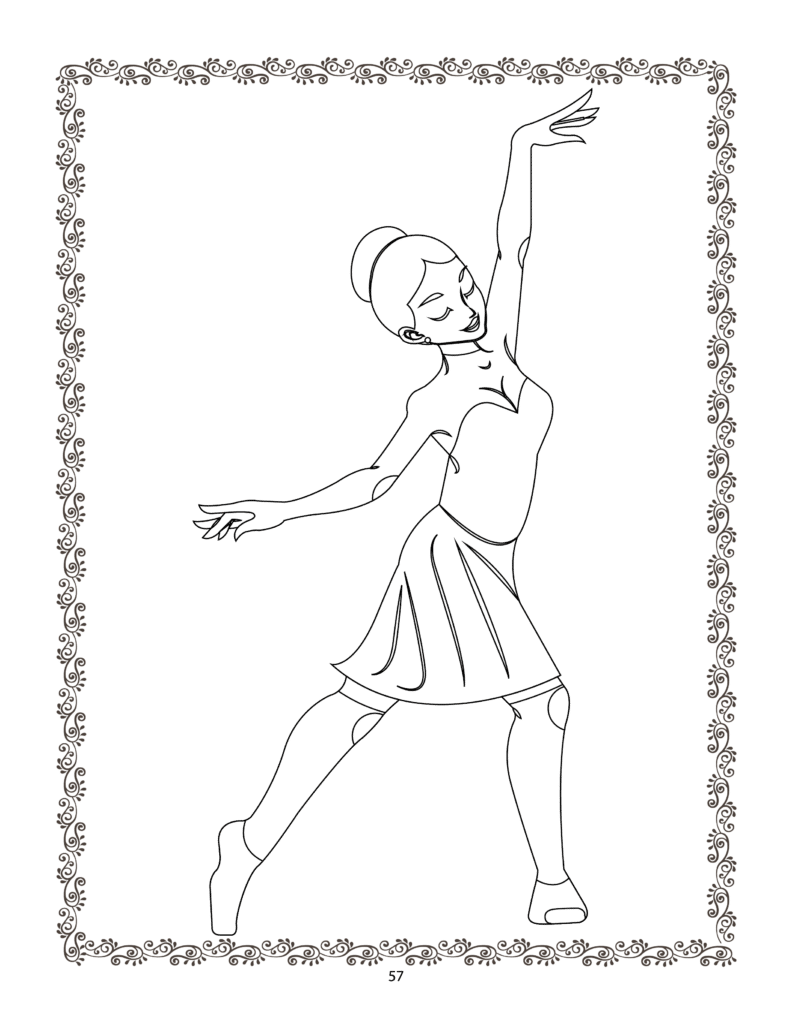 Ballerina Coloring Pages