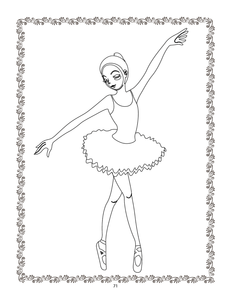 Ballerina Coloring Pages