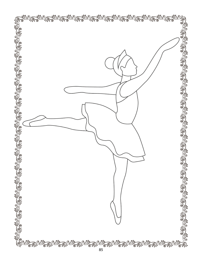 Ballerina Coloring Pages