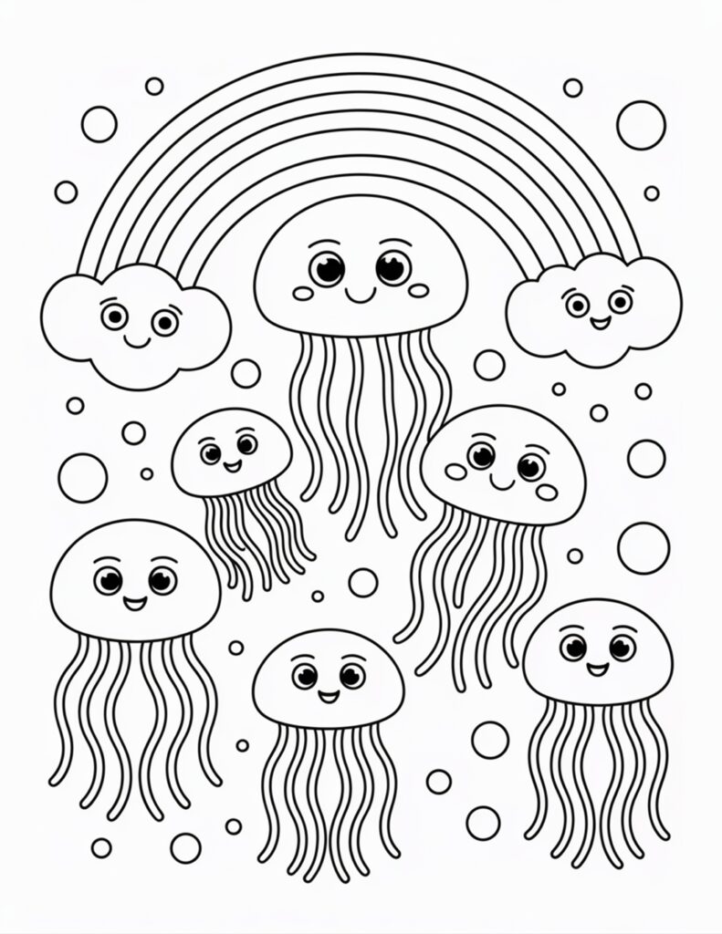 Ocean Animals Coloring Pages