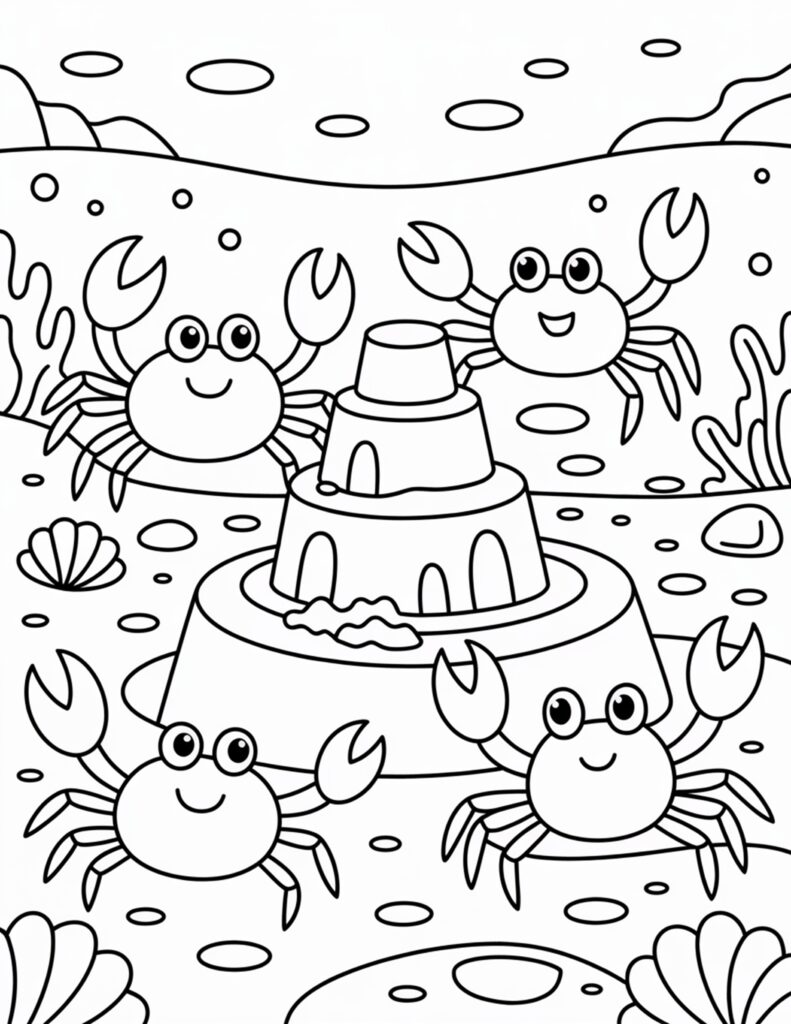 Ocean Animals Coloring Pages