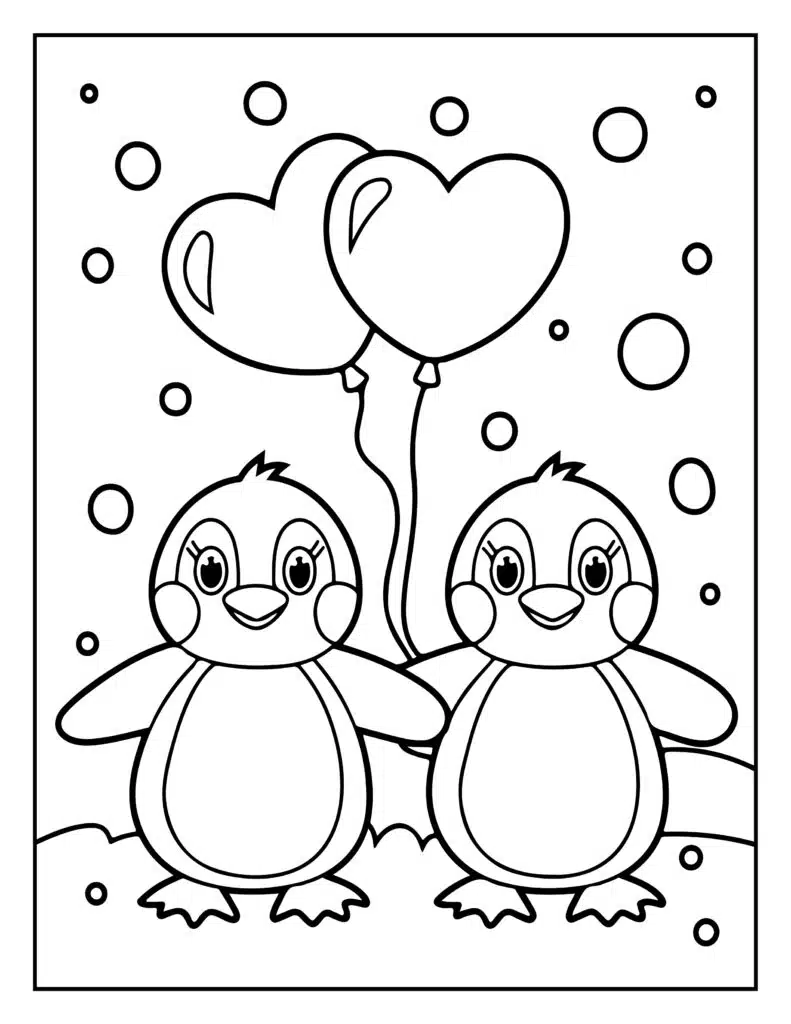 Valentines Day Coloring Pages
