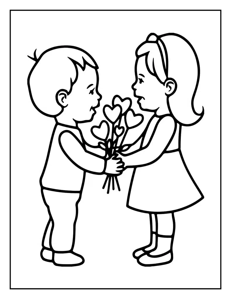 Valentines Day Coloring Pages