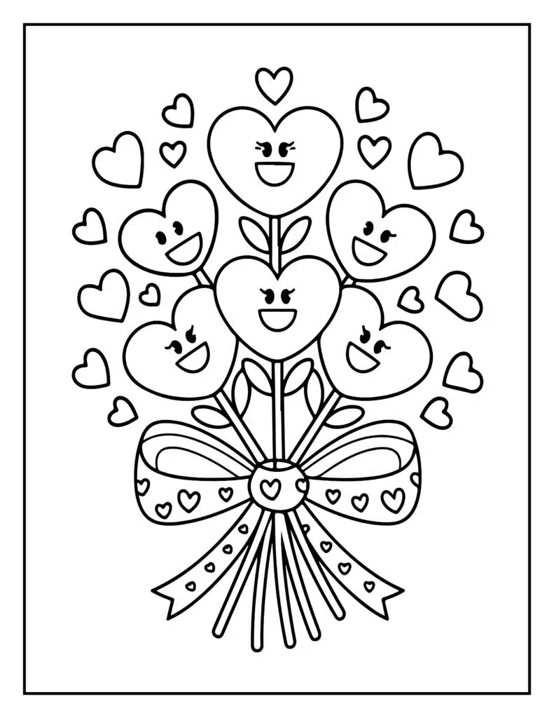 Valentines Day Coloring Pages