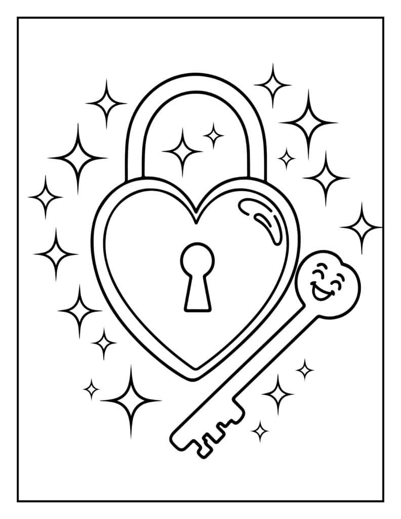 Valentines Day Coloring Pages
