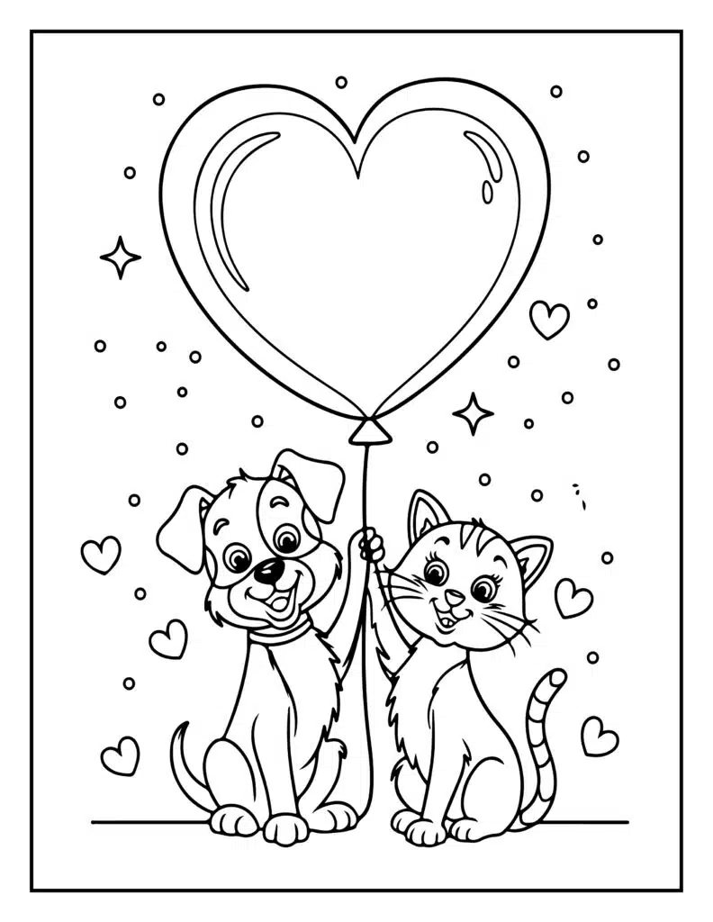 Valentines Day Coloring Pages
