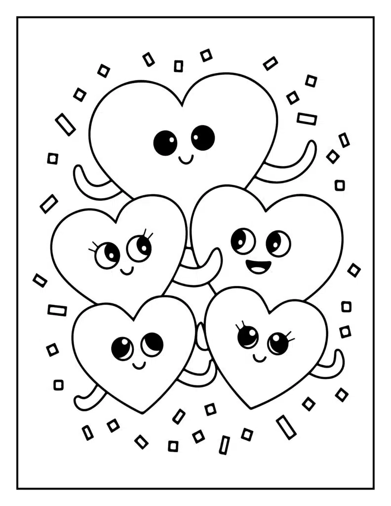 Valentines Day Coloring Pages