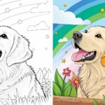 Dog Coloring Page