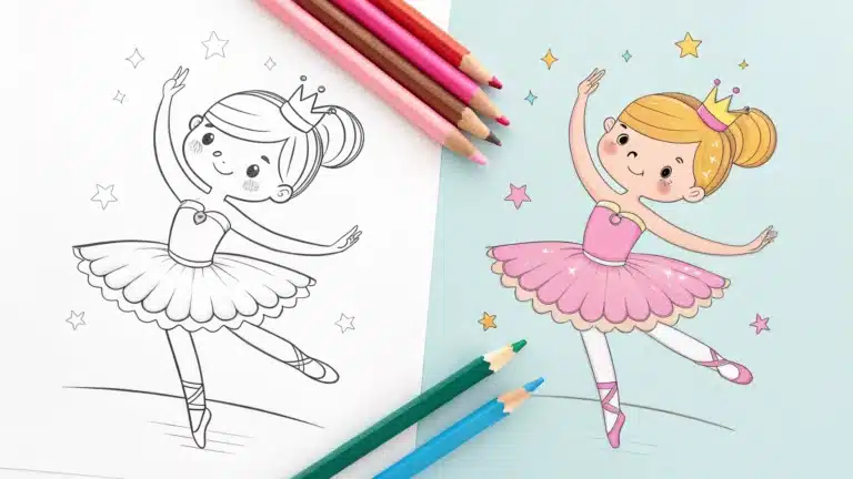Ballerina Coloring Pages