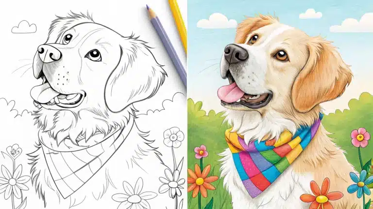 Dog Coloring Pages