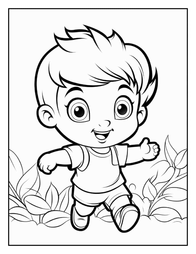 Baby Coloring Pages