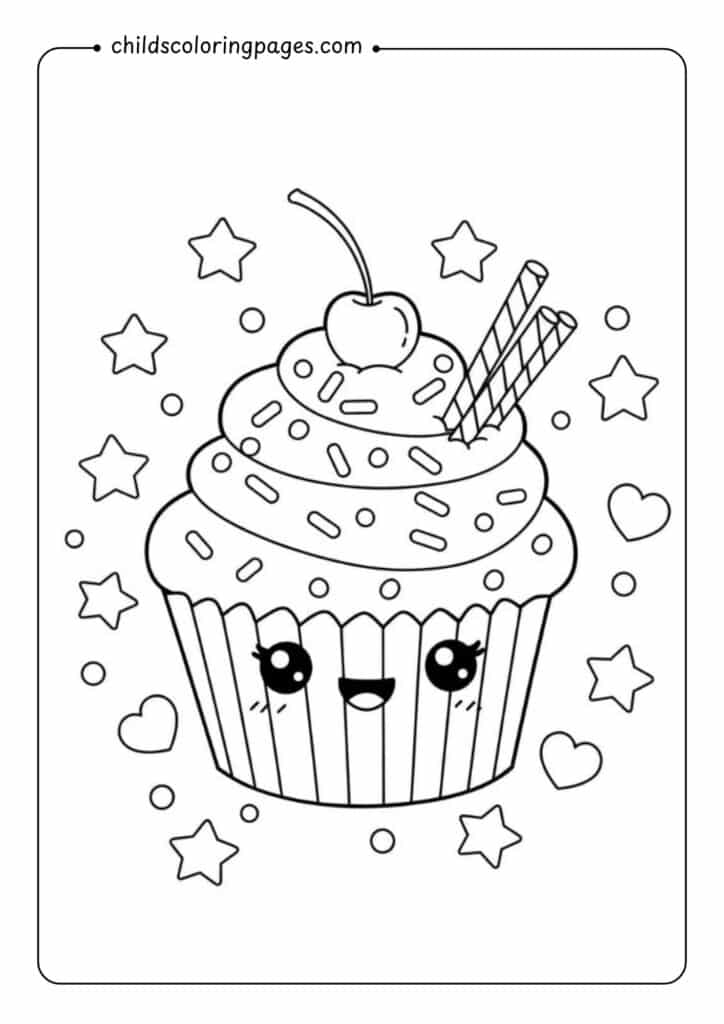 Food Coloring Pages